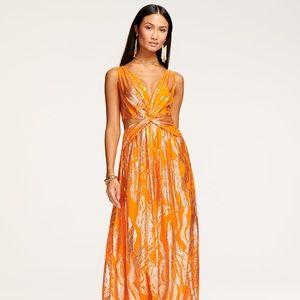 MAXI DRESS WITH CUTOUTS